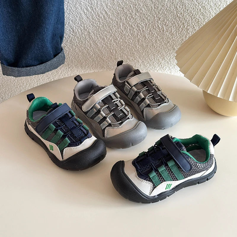 Baby Girls Boys Sandals Summer Infant Toddler Shoes Genuine Leather Soft-soled School Kids Casual Shoes Children Beach Sandals