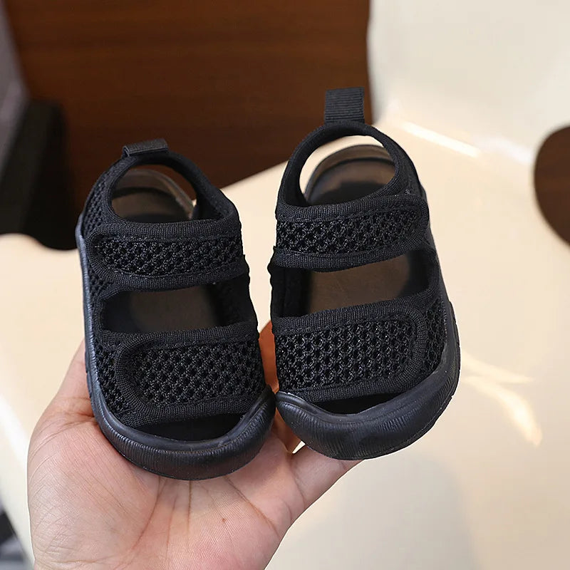 0-3 Years Baby Sandals Soft Summer Shoes Infant Outwear First Walkers Little Toddler Boys Girls Open-toed Sandals For Baby