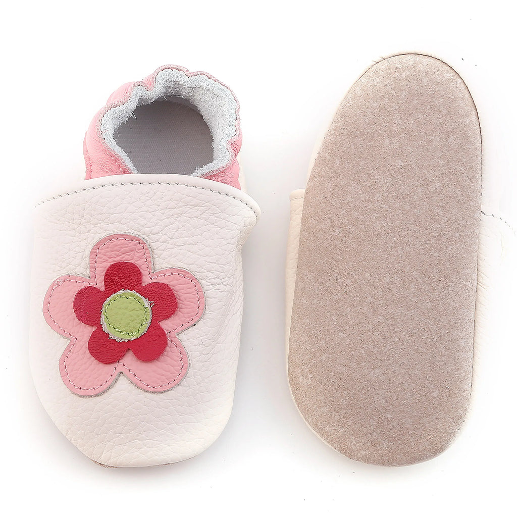 Genuine Leather Baby Shoes 0-24M Newborn Non-Slip Cartoon Toddlers Soft Sole Casual Prewalker Infant Classic First Walker