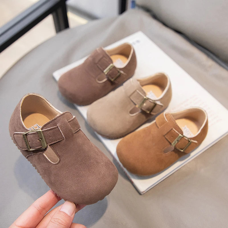 2024 PrimaveraZapatos Casuales para Bebés Niñas Niños Zapatos para Infantes Pequeños Niños Cómodos de Suela Blanda Antideslizantes Primeros Pasos para Niños