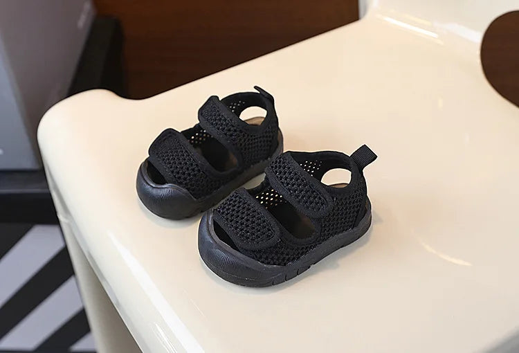 0-3 Years Baby Sandals Soft Summer Shoes Infant Outwear First Walkers Little Toddler Boys Girls Open-toed Sandals For Baby