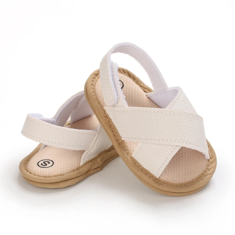 Summer Baby Sandals Infant Pre-Walker Shoes Breathable Soft Sole Casual Comfortable Baby Shoes for Newborn Boys Girls0-18M