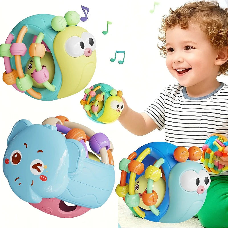 Baby Balls Rattle Comforter Toy Soft Hand Grasp Ball Educational Sensory Toys Activity Baby Crawling Toys 0 6 12 Months