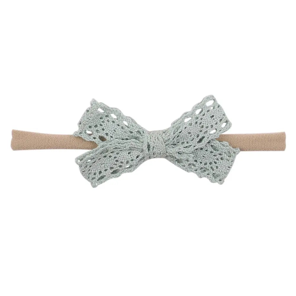 Infant Toddler Newborn Elastic Headwear Kids Nylon Soft Hairbands Baby Headband Hair Band Bow Headbands