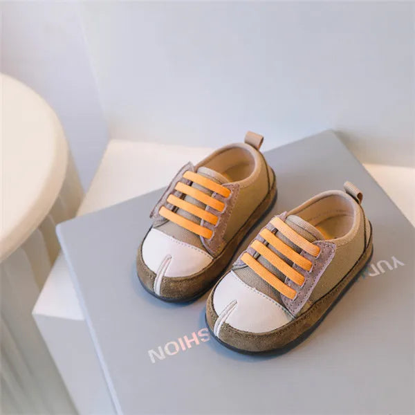 New Baby Shoes For Boy Canvas Toddler Kids Casual Shoes Soft Sole Outdoor Tennis Fashion Little Girls Sneakers