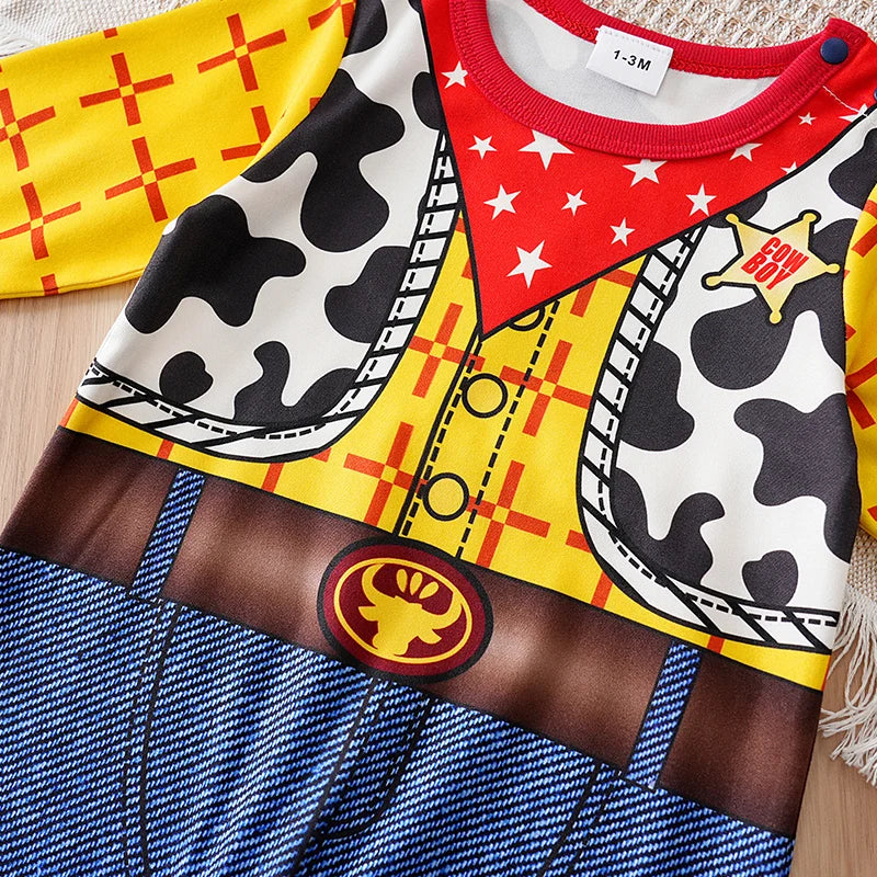 0-24 meses recién nacidos ropa de bebé enterizo de dibujos animados, anime, manga larga, pantalones, banquetes, primavera, otoño, moda, ropa de neón