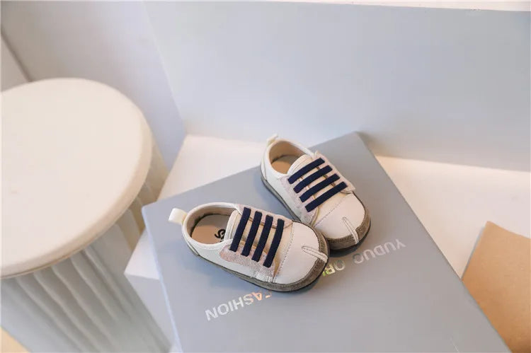New Baby Shoes For Boy Canvas Toddler Kids Casual Shoes Soft Sole Outdoor Tennis Fashion Little Girls Sneakers