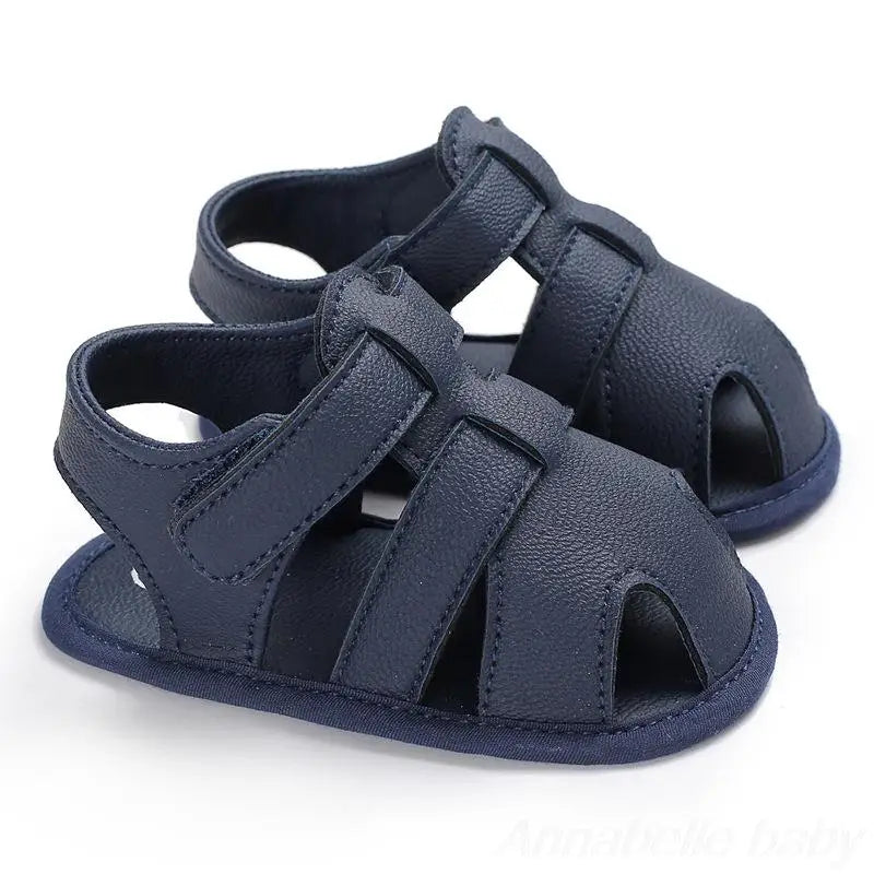 Baby Girl Sandals 0 to 6 12 18 Months 2023 Fashion PU Leather Babies Sandals for Boys Newborn Kids Sandals Summer Children Shoes