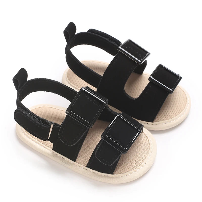 Baby Shoes Summer Collection For Boys Aged 0-1 Including Ankle Sandals and Baby Walking Shoes