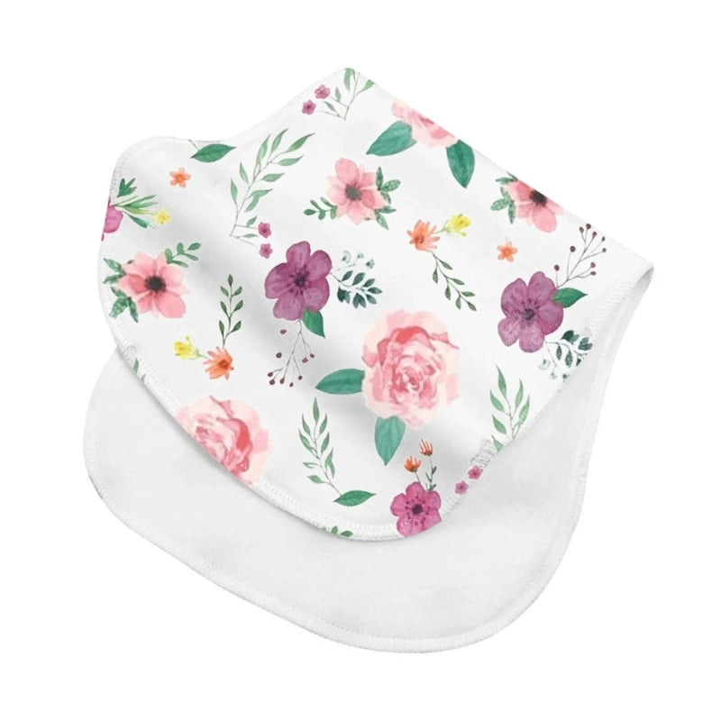 Baby Burp Cloths Baby Burp Bibs Feeding Nursing Towel Accessory Burping Rag for Newborns Cotton for Girls & Boys Gift