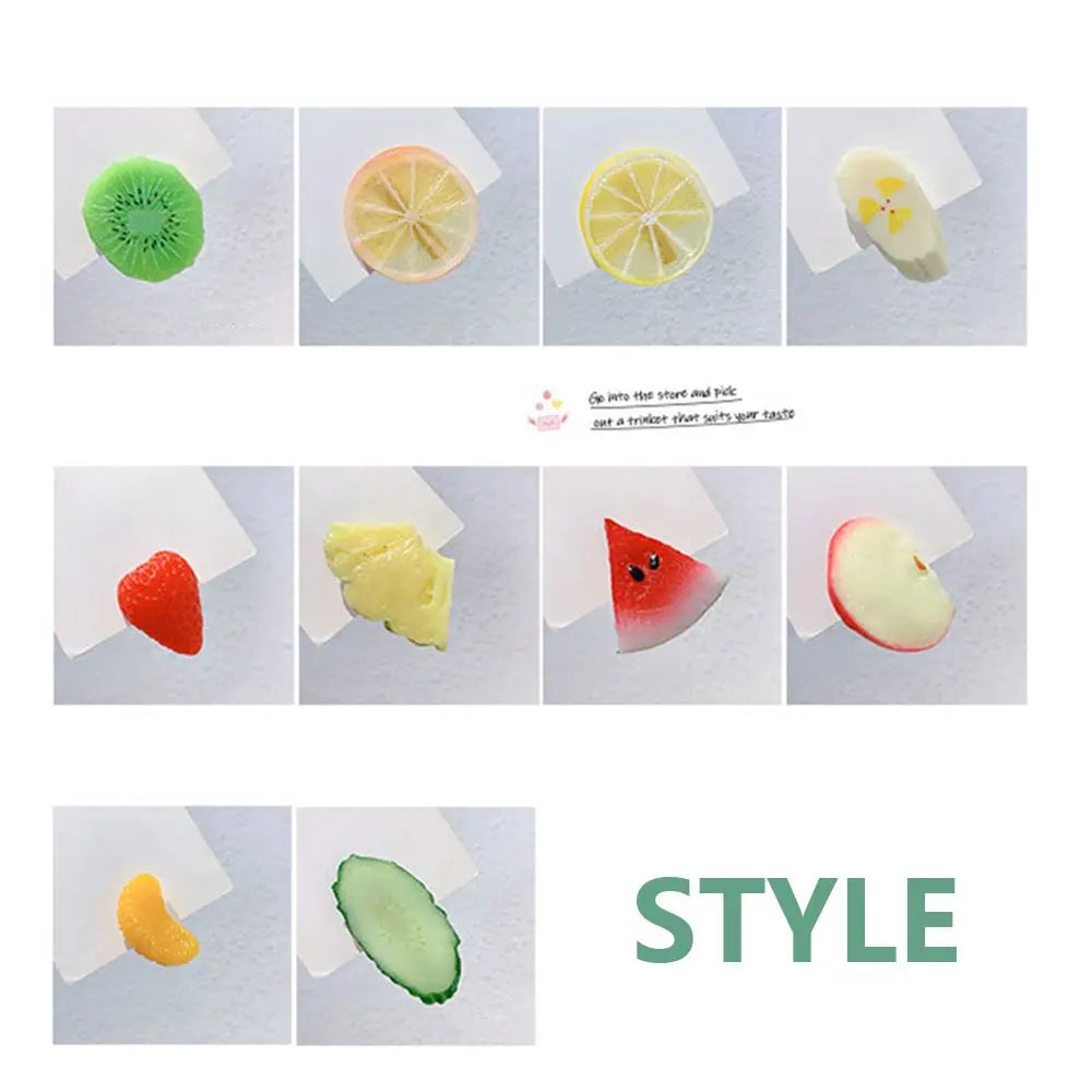 Haarschmuck mit Ornamenten, Haarspangen für Ponys, Haarspangen mit Kunstfrüchten, Entenschnabelspangen, Haarnadeln für Damen, Haarnadel im koreanischen Stil