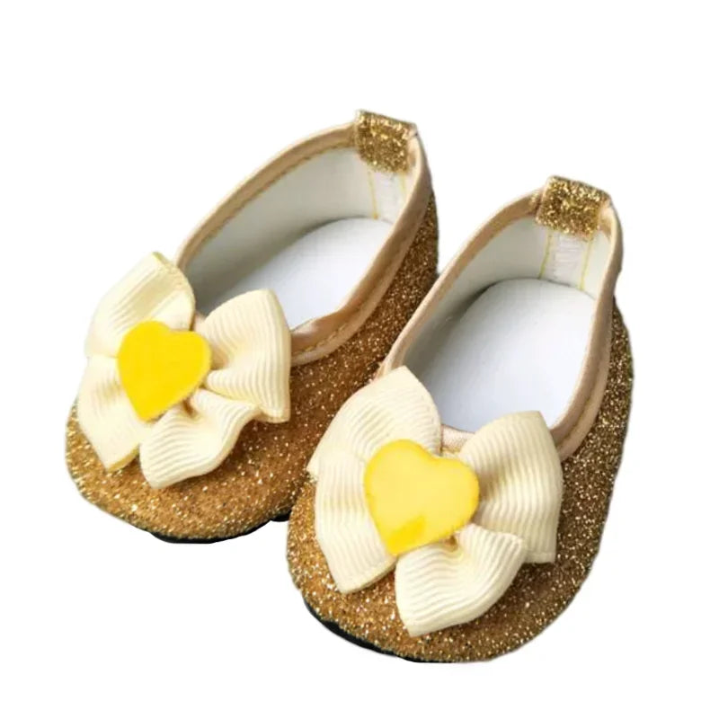 Babies Doll Shoes for 40cm Doll Shoes Sneackers for 18inch Girl Doll Shoes Toy Boots  Accessories