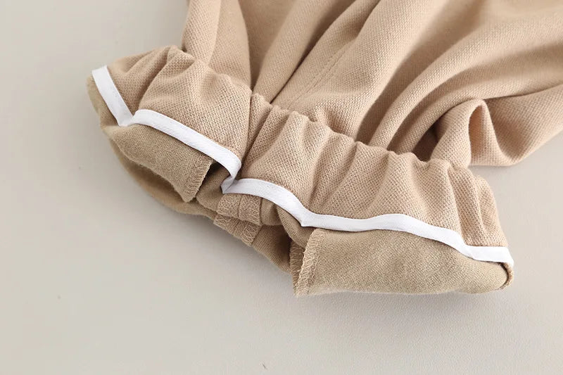 Conjuntos de ropa para bebés y niños pequeños de primavera y otoño, trajes casuales de abrigo con capucha a rayas y pantalones para bebés y niños pequeños
