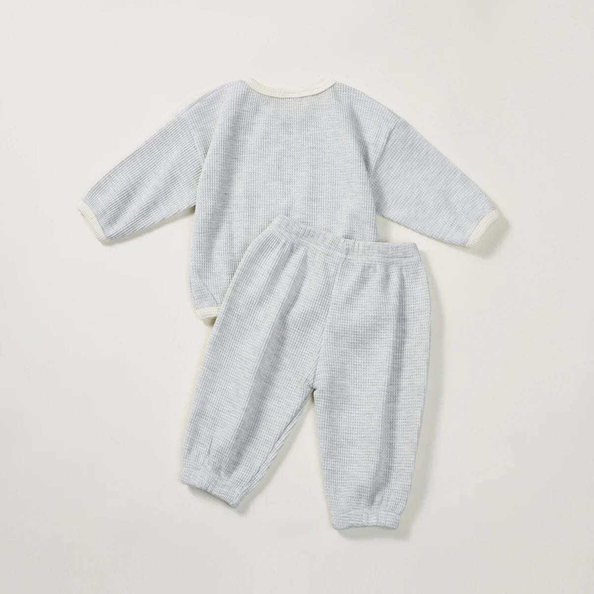Koreanischer Stil Kinder Kleidung Anzug Waffel Pullover+Hosen Baby Jungen Mädchen Kleidung Set Frühling Herbst Kinder Kleidung Anzug