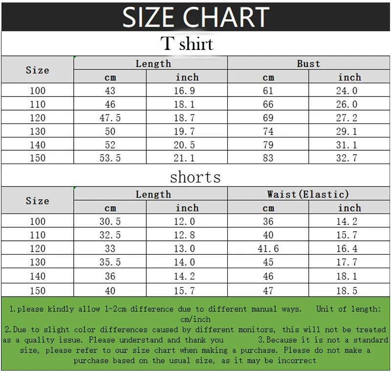 Kinder T-Shirt und Shorts zweiteiliges Set Mädchen O-Ausschnitt Kurzarm Top Anzug Kinder Freizeit Outfits Sommer atmungsaktive Shorts Sets