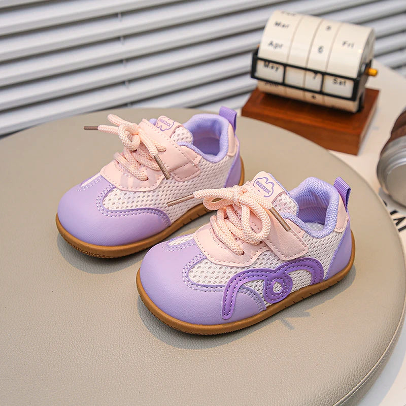 Baby Walking Shoes Breathable Soft Bottom Toddler Kids Running Shoes Non-slip 2026 Brand New Boys Girls Casual Shoes 18-28
