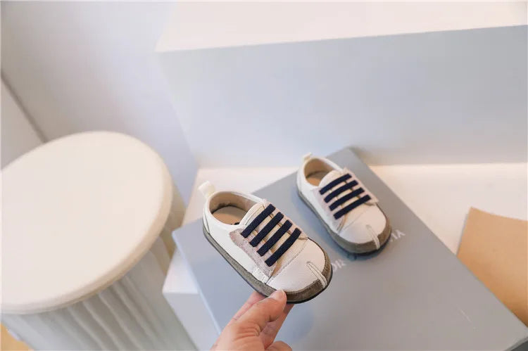 New Baby Shoes For Boy Canvas Toddler Kids Casual Shoes Soft Sole Outdoor Tennis Fashion Little Girls Sneakers