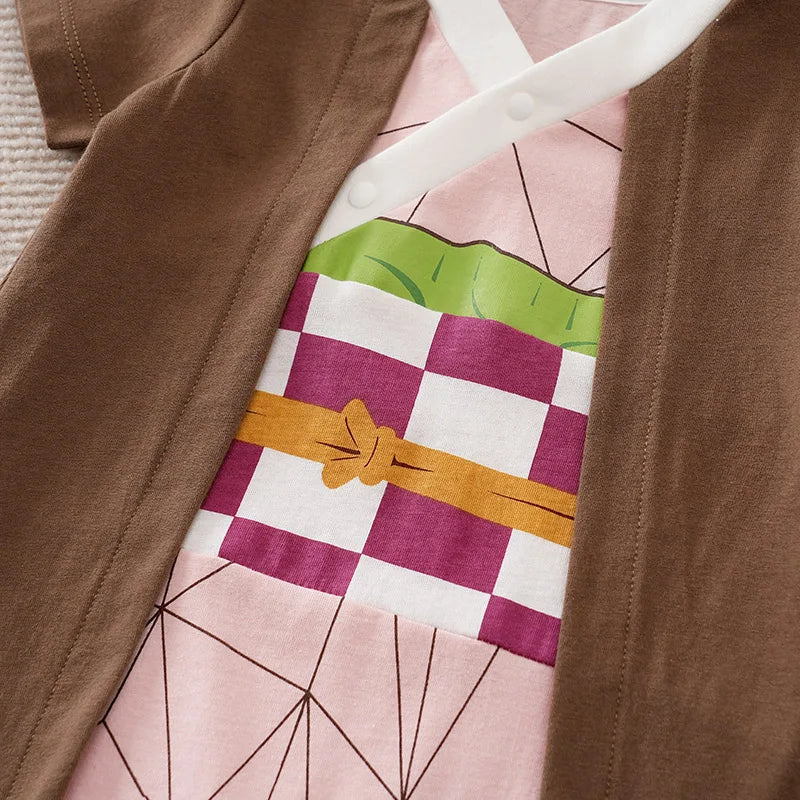 Ropa de rol para bebés, mono de primavera y otoño, ropa personalizada de algodón puro para bebés, niños y niñas
