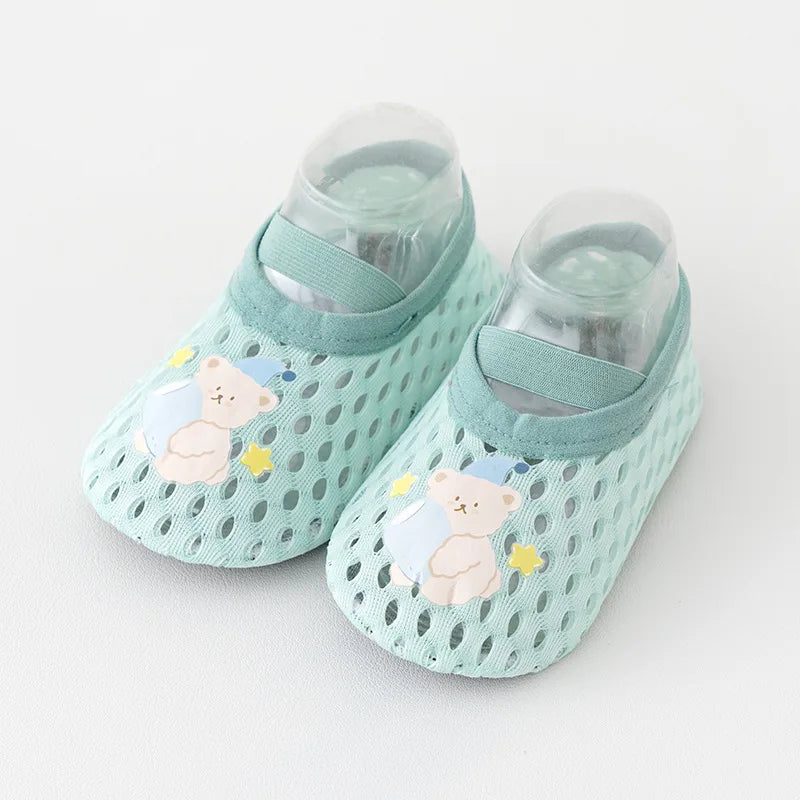 Baby Toddler Shoes First Walkers Non-slip Thickening Shoes Sock Floor Shoes Foot Socks Animal Style for For Babies Flat Shoes