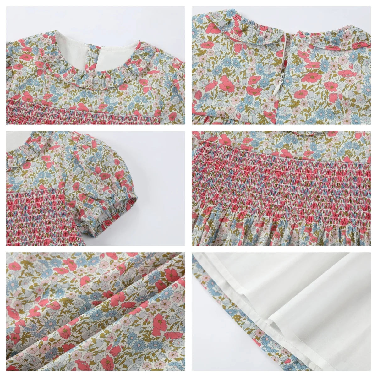 AP Chelsea Bloom Collection  SS26 Floral Smocking Dress Baby Girls Overalls Set Brothers Sisters Family Matching Embroidery Knit