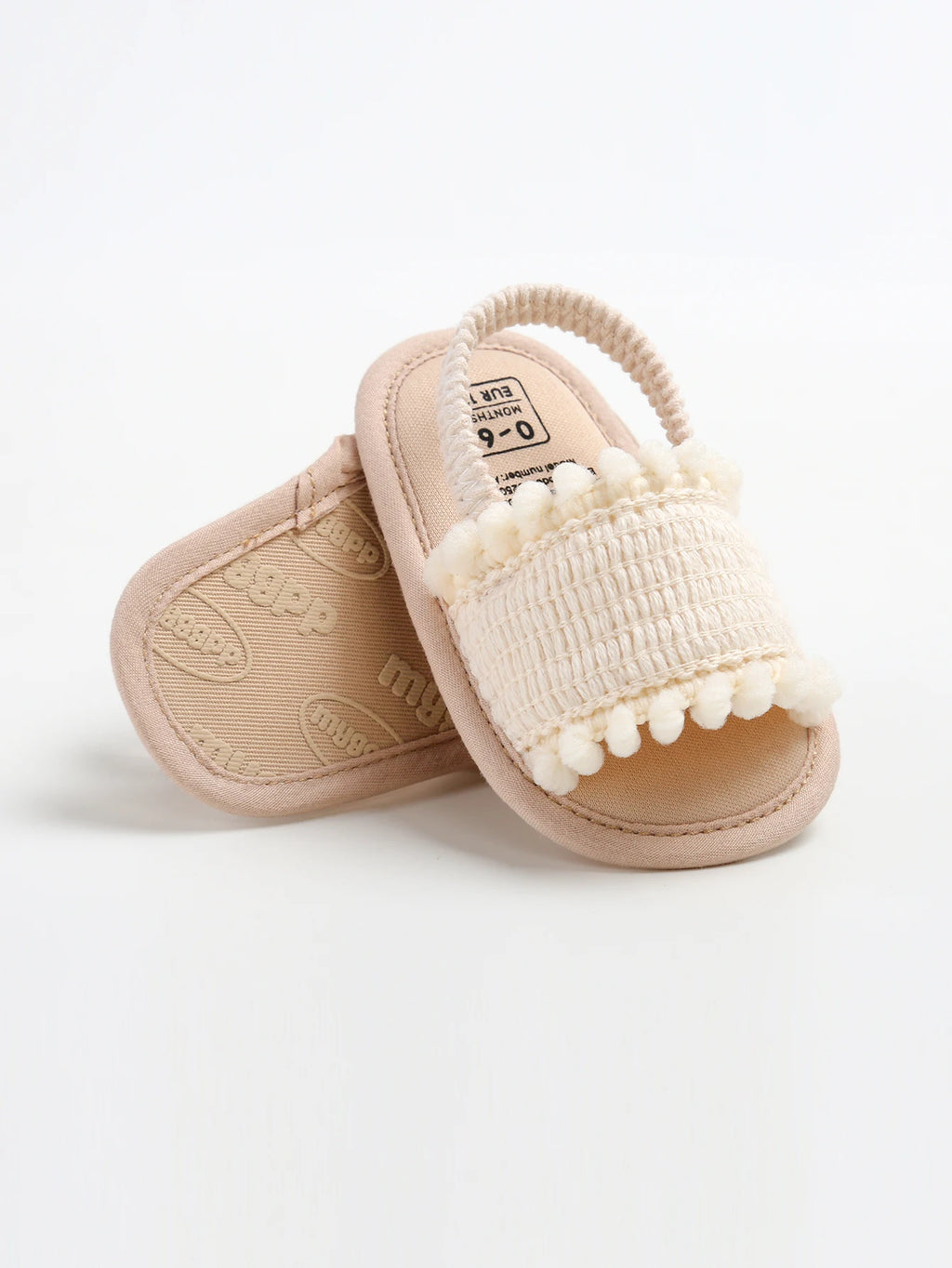 Baby girl sandals, summer shoes, outdoor first step for toddlers to learn to walk summer shoes for babies aged 0-18 months