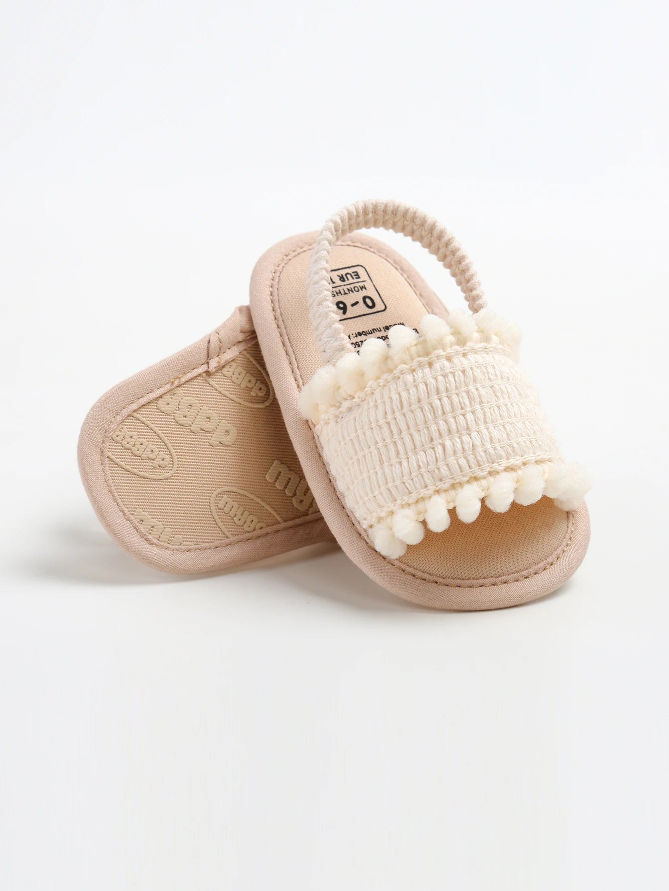 Baby girl sandals, summer shoes, outdoor first step for toddlers to learn to walk summer shoes for babies aged 0-18 months