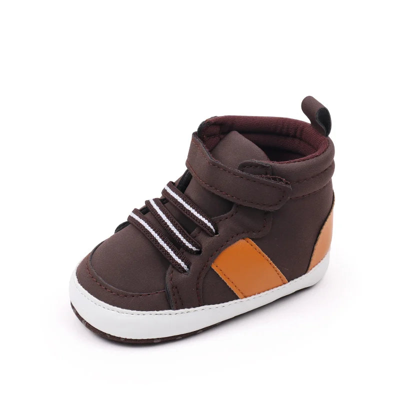 Zapatos de bebé de algodón suave de alta calidad, estilo primavera y otoño, para niños y niñas de 0 a 9 a 18 meses, nueva moda para bebés 2024 BHX3190