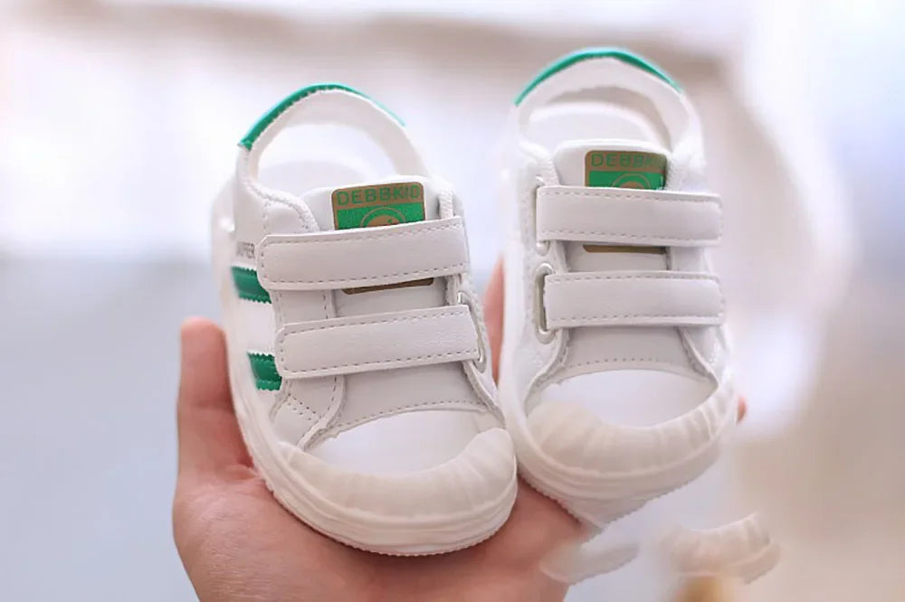 Fashion Baby Sandals Trendy Closed-Toe Sandals Children Toddler Walking Shoes Kids Outdoor Anti-Slip Soft and Comfortable Shoes
