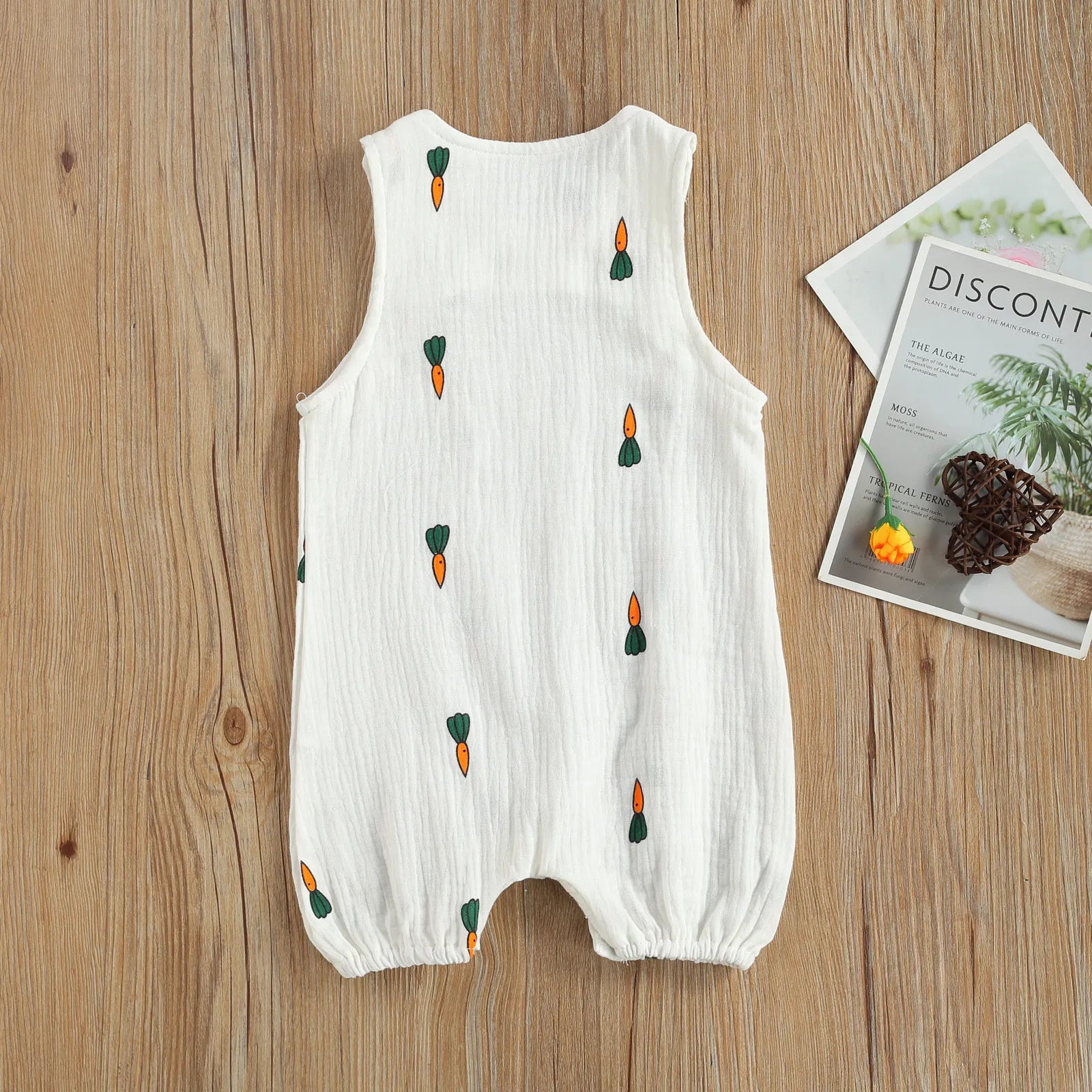 Newborn Infant Baby Boys Girls Rompers Jumpsuits Playsuits Cotton Linen Muslin Sleeveless Toddler Baby Summer Clothing