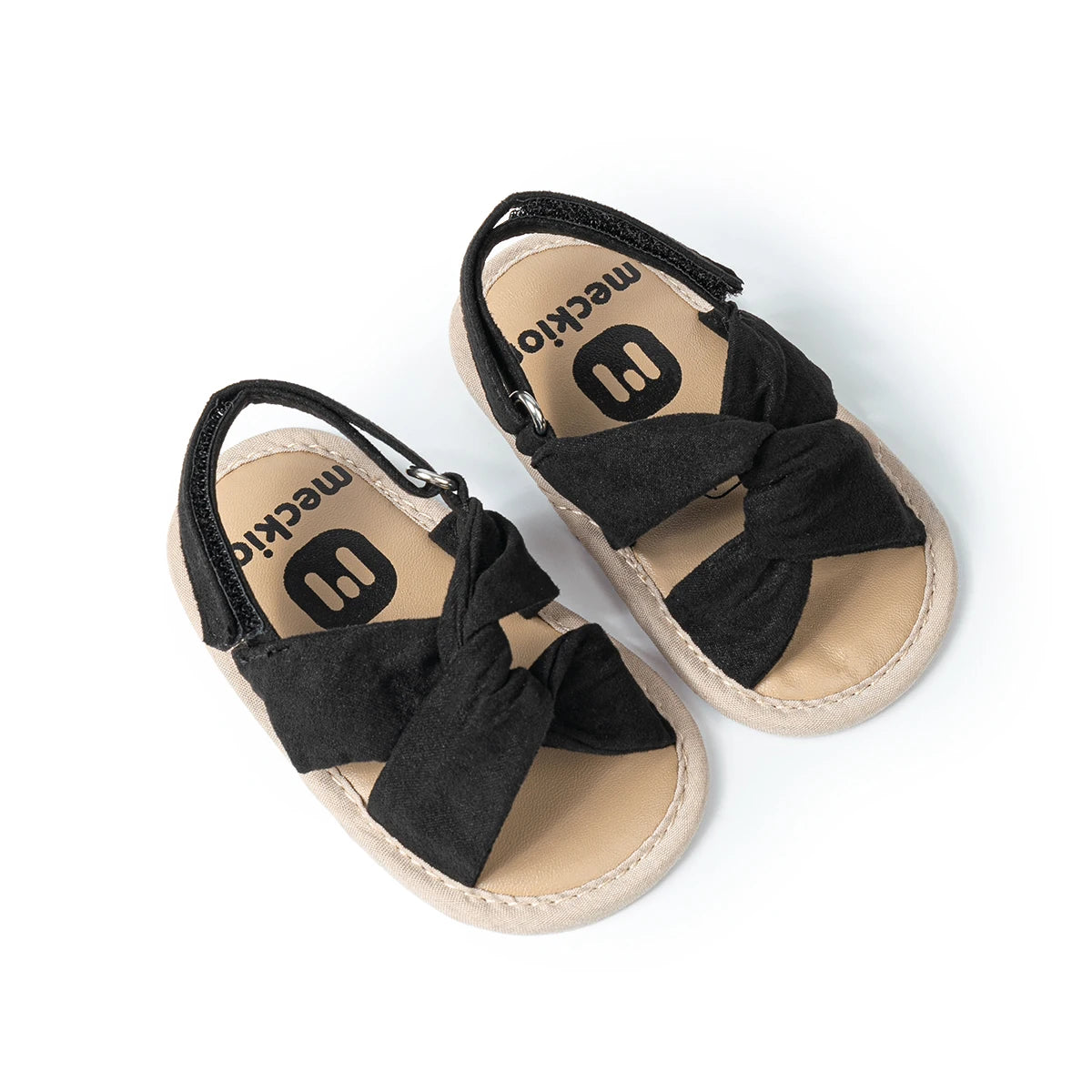KIDSUN Baby Girl Boy Sandals Newborn Toddler First Walkers Shoes Summer Butterfly Beach Flat Sandals 5 Colors