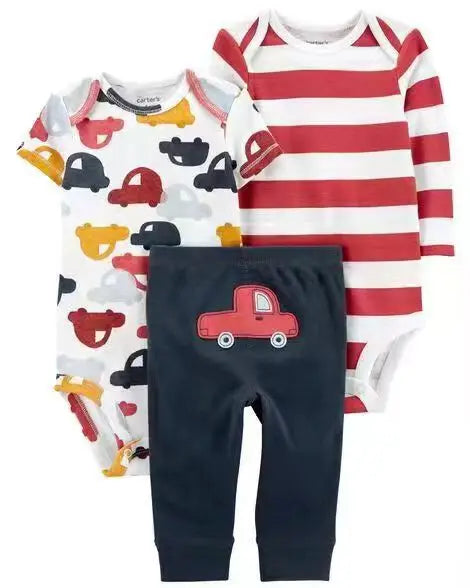 2025 Baby Mädchen Kleidung Herbst Frühling Neugeborenen Outfit Baumwoll-Body Oberteil und Hose Set Kinder Kleinkind Kleidung 6-24M