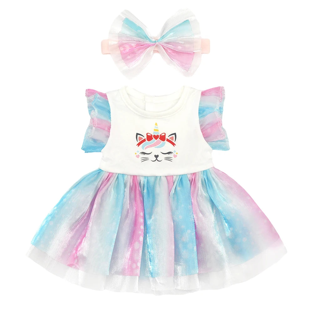 Baby Born Doll Outfits For 13-18 Inch Newborn Doll Cute Jumpers Rompers Suit+Shoes Doll Accessories Festival Birthday Gift
