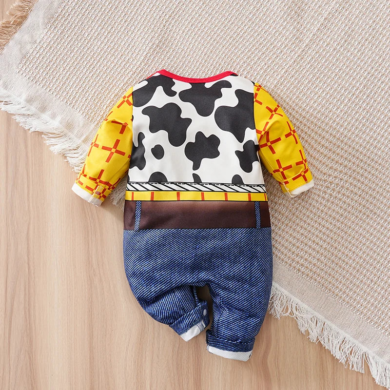 0-24 meses recién nacidos ropa de bebé enterizo de dibujos animados, anime, manga larga, pantalones, banquetes, primavera, otoño, moda, ropa de neón
