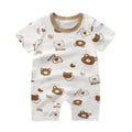 Sommer Strampler Baby Mädchen Kleidung Baumwolle Kurzarm Overall Neugeborene Baby Jungen Kleidung Bodysuit für Neugeborene