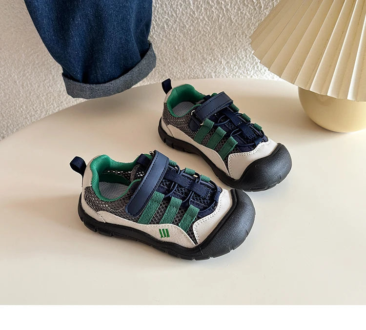Baby Girls Boys Sandals Summer Infant Toddler Shoes Genuine Leather Soft-soled School Kids Casual Shoes Children Beach Sandals