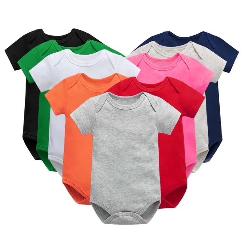 Infant Clothes Newborn Baby Boys Romper Short Sleeve Jumpsuit 3-24 Months Girls And Boys Clothing New Babies