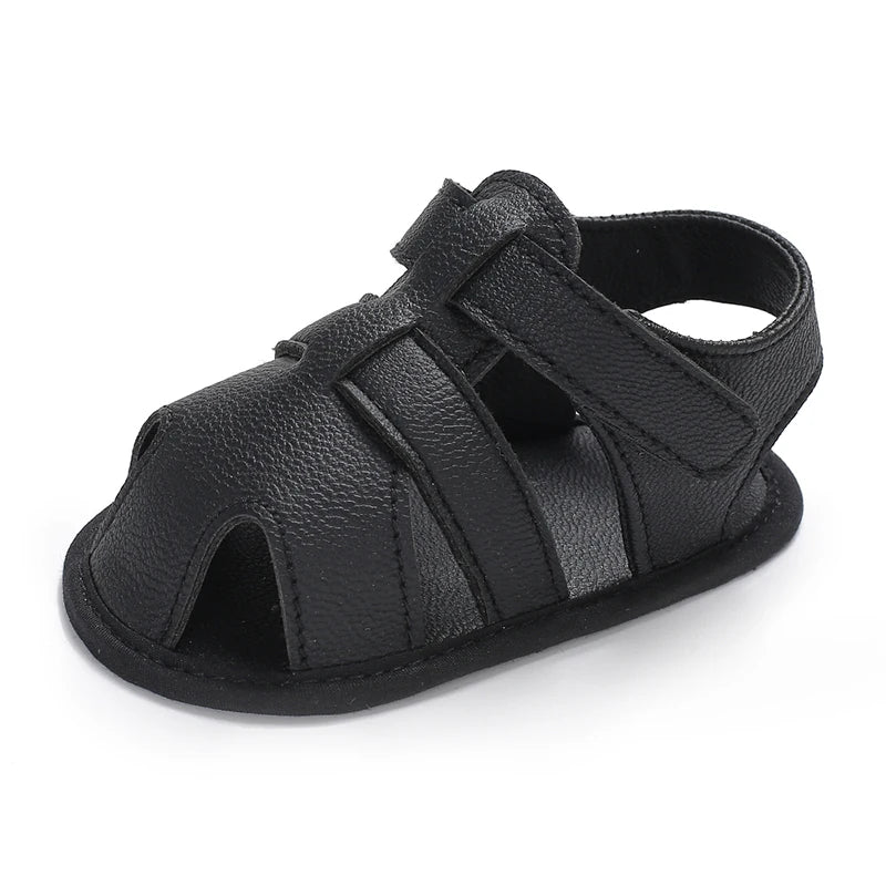 Summer sandals for baby boys and girls, breathable baby summer sandals, first walking shoes for newborns at 18 months old