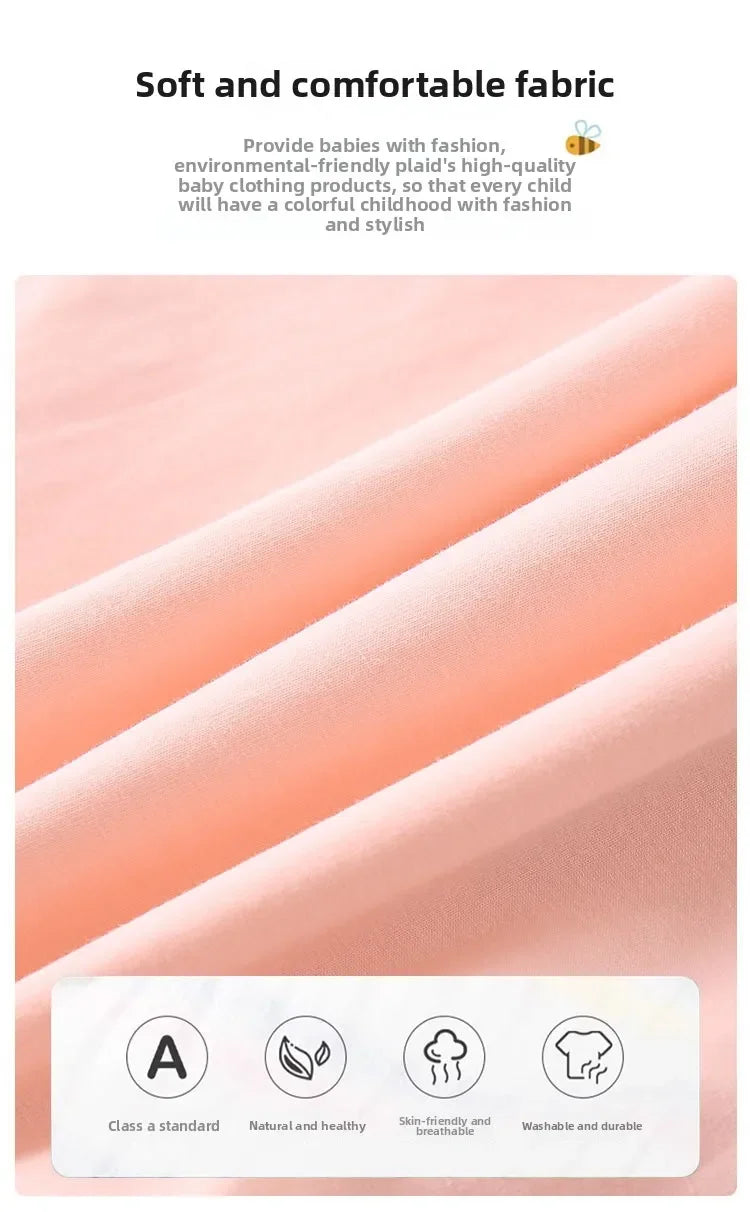 Ropa de verano para bebés, 100 % algodón, ropa fina de manga corta para el verano, ropa para gatear, ropa para niños