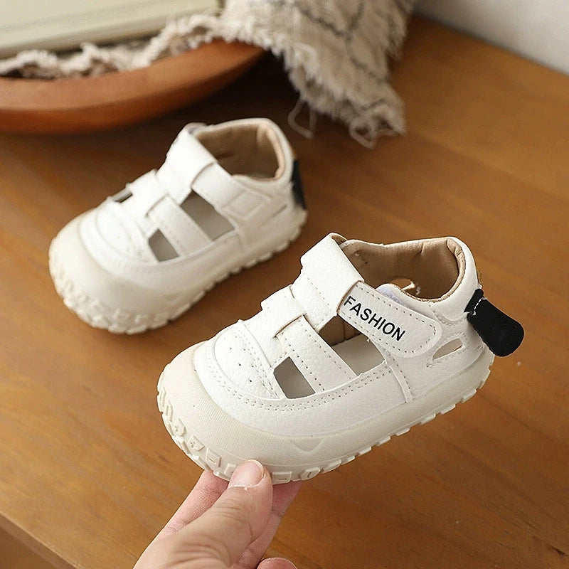 Baby Sandals Summer Cute Cartoon Dog Kids Boys Shoes Toddler Baby Girl Shoes Soft Bottom Sandal