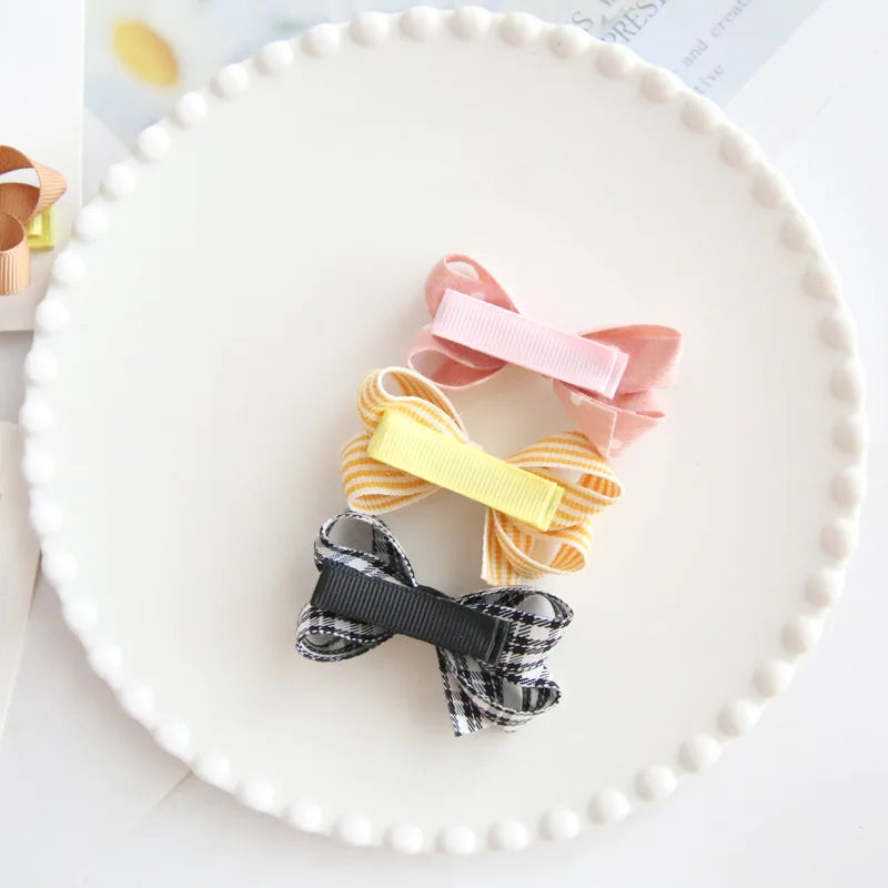 Niedliche Baby-Haar-Accessoires Schleifen Haarspangen für Mädchen