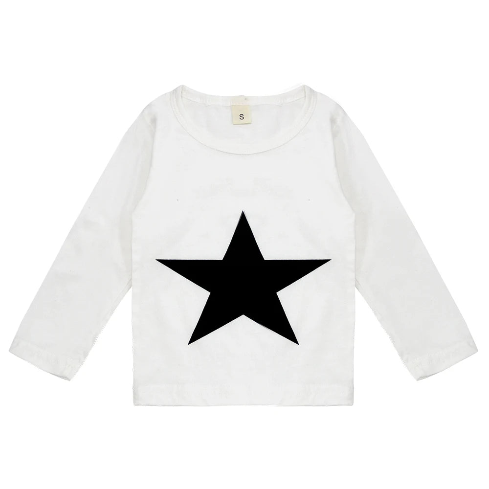 Conjuntos de moda de primavera para niños Ropa para niños 2 piezas conjunto de top y pantalón Abrigo de algodón vaquero + Pantalones vaqueros lisos Conjuntos para bebés niños