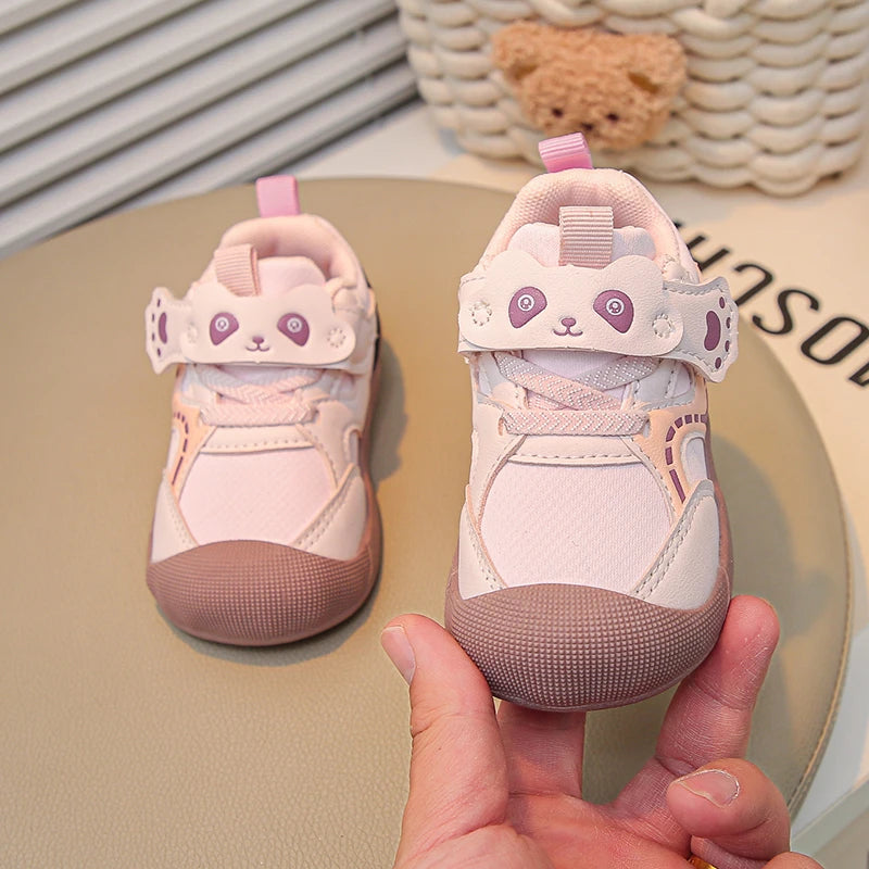Baby Walking Shoes Autumn New Style Girls RetroStyle Soft Sole Non Slip Casual Shoes Boys BreathableVersatile Forrest Cute Shoes