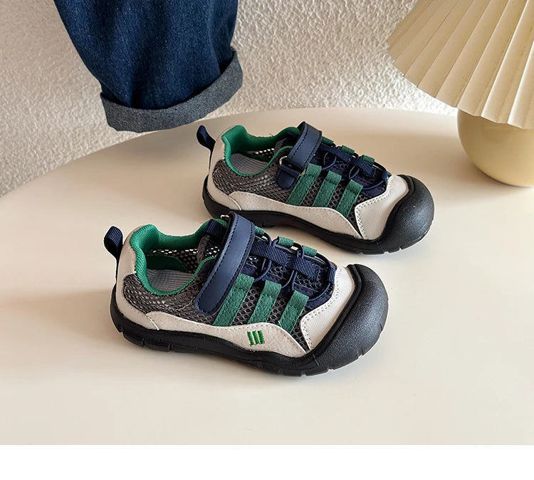 Baby Girls Boys Sandals Summer Infant Toddler Shoes Genuine Leather Soft-soled School Kids Casual Shoes Children Beach Sandals