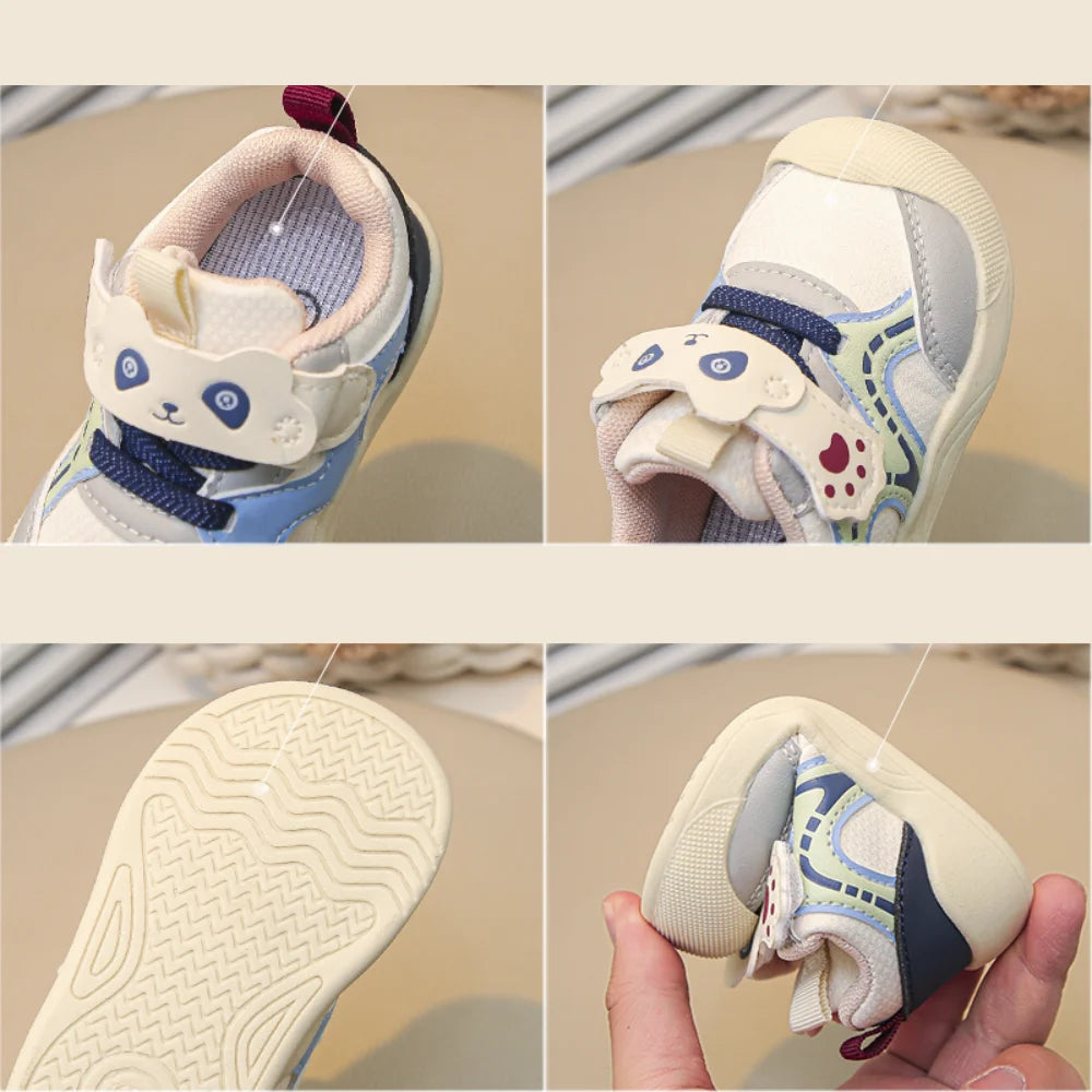 Baby Walking Shoes Autumn New Style Girls RetroStyle Soft Sole Non Slip Casual Shoes Boys BreathableVersatile Forrest Cute Shoes
