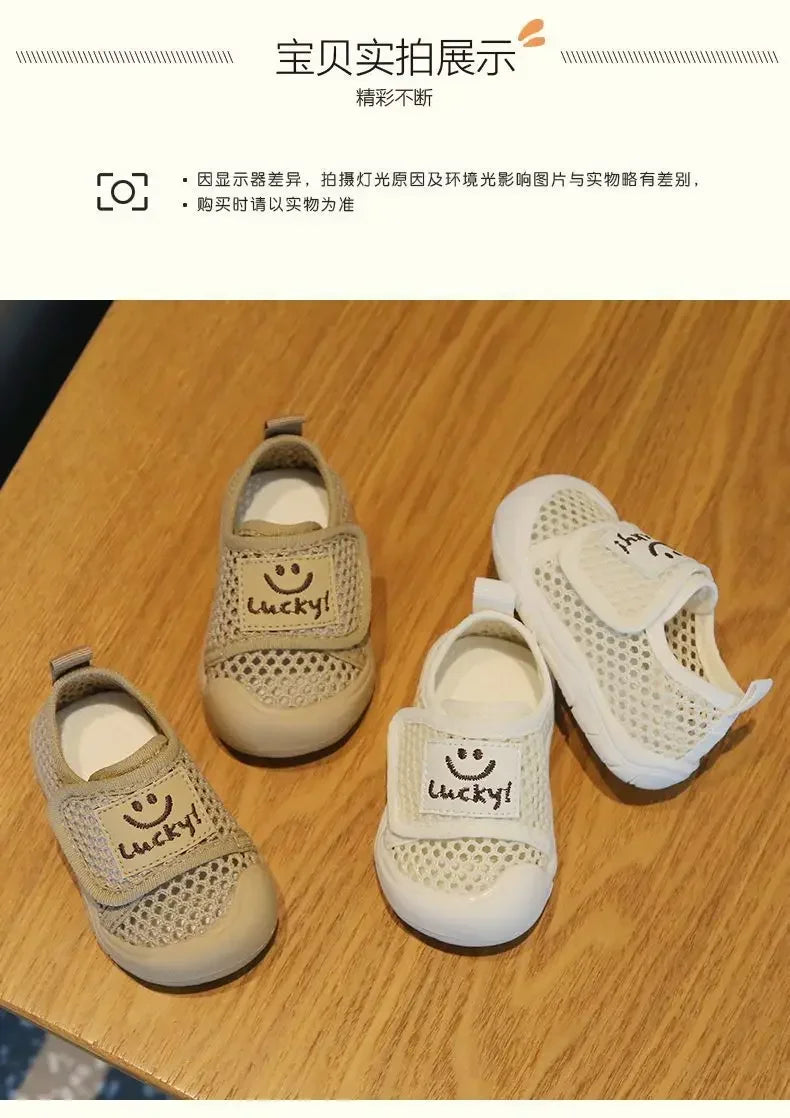 Infant Sandals Summer Baby Beach Shoes 1-3 Years Newborn First Walkers Toddler Sneakers Soft Breathable Baby Boy Girl Sandals