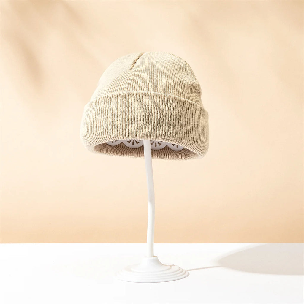 1pcs Baby Knitted Hat Autumn Winter Warm Newborn Infant for Boys Girls Soft Comfortable Toddler Kids Bonnet