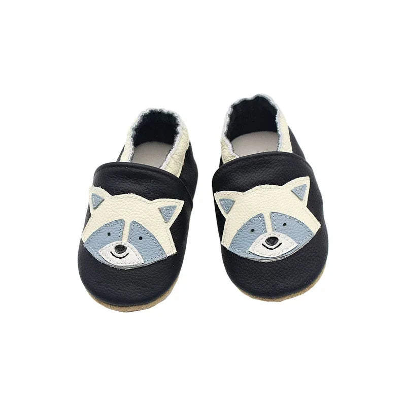 Zapatos de bebé de piel de vaca suave, botines para recién nacidos, niños y niñas, mocasines para bebés, pantuflas, primeros pasos, zapatillas deportivas