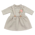 Baby Born Doll Outfits For 13-18 Inch Newborn Doll Cute Jumpers Rompers Suit+Shoes Doll Accessories Festival Birthday Gift
