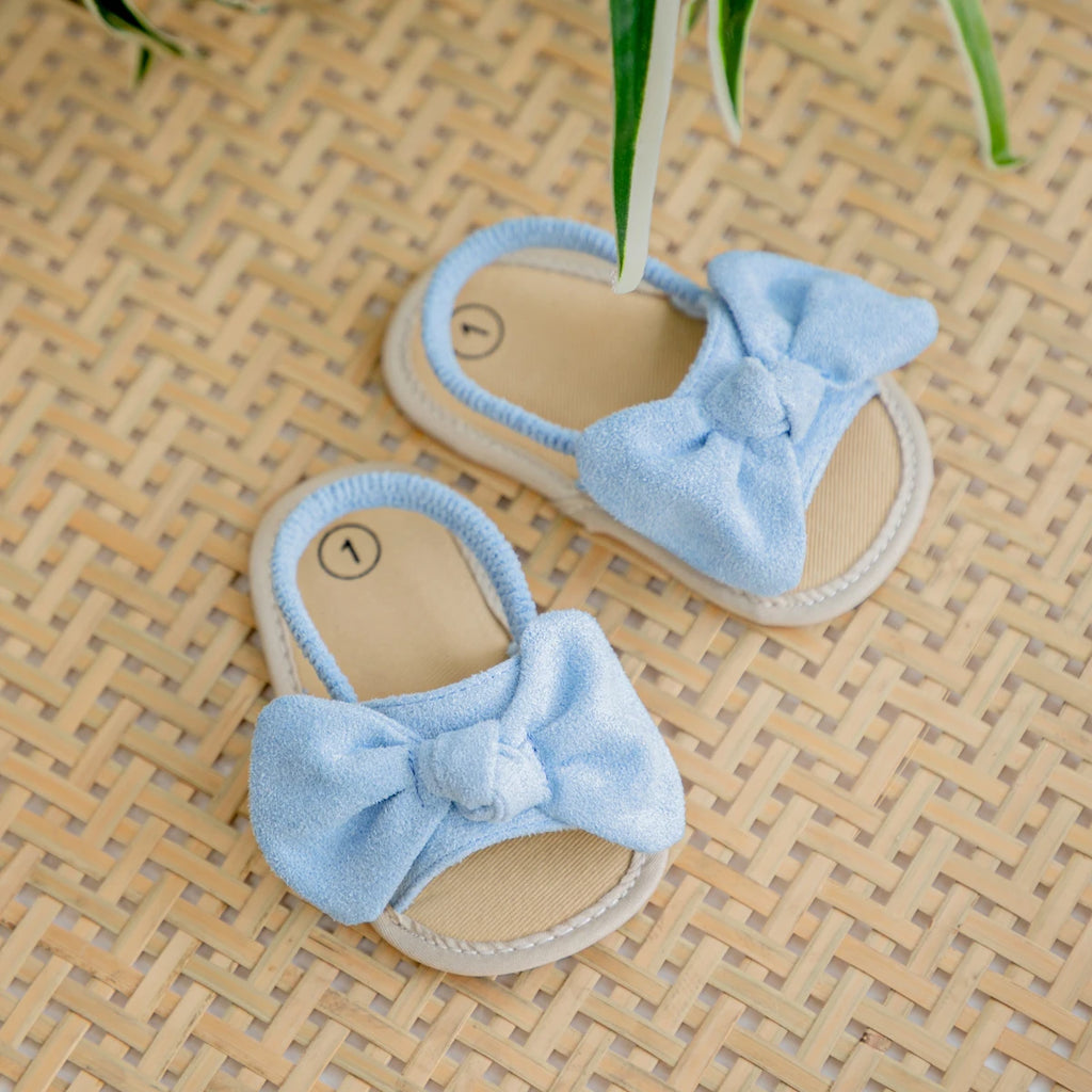 KIDSUN Baby Girl Boy Sandals Newborn Toddler First Walkers Shoes Summer Butterfly Beach Flat Sandals 5 Colors