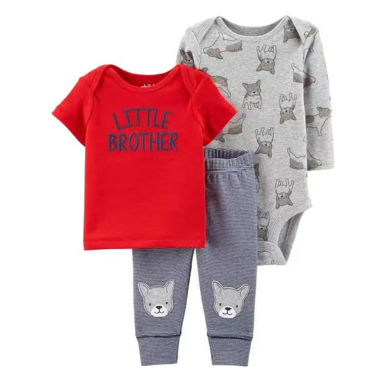 2025 Baby Mädchen Kleidung Herbst Frühling Neugeborenen Outfit Baumwoll-Body Oberteil und Hose Set Kinder Kleinkind Kleidung 6-24M